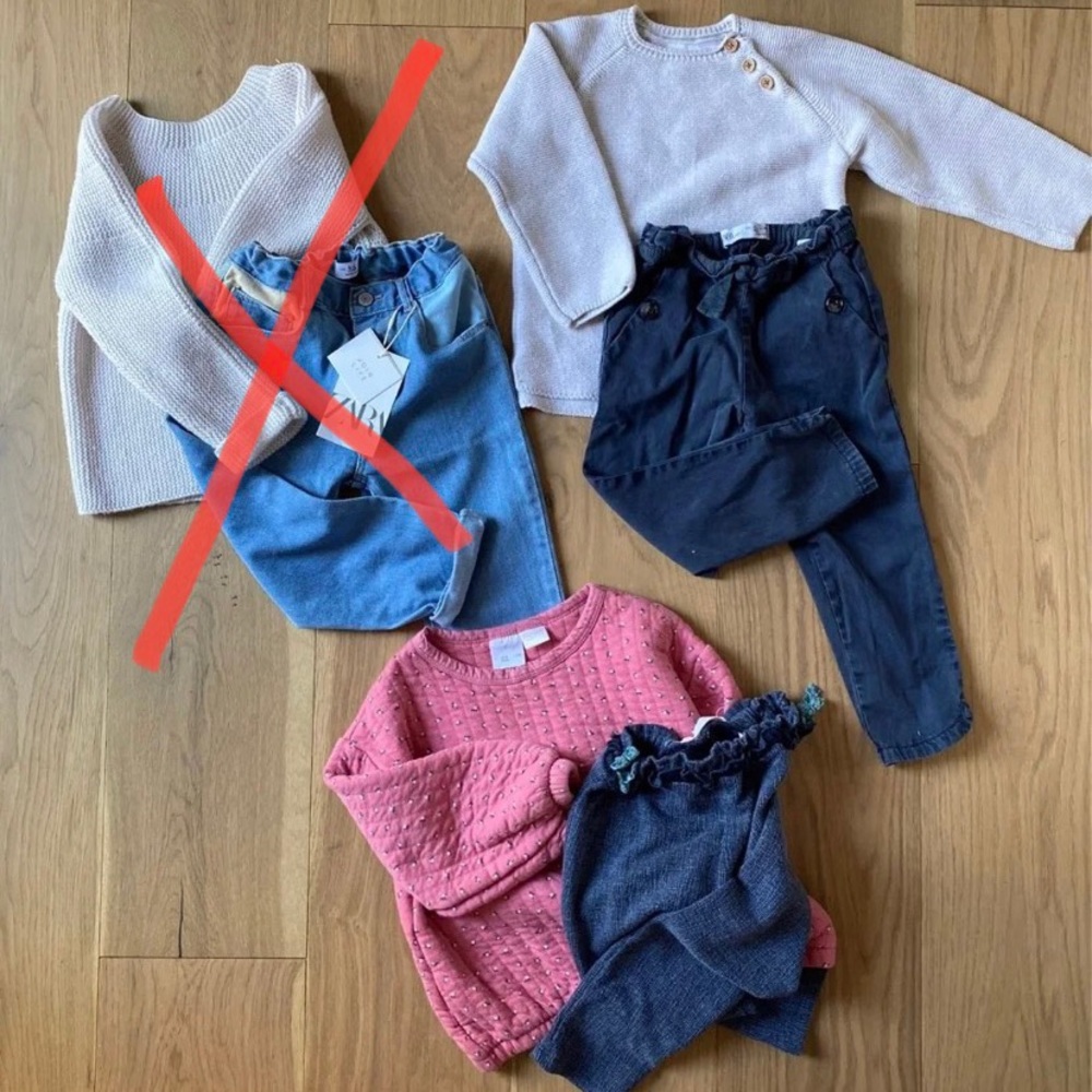 ZARA girls lot 3-4